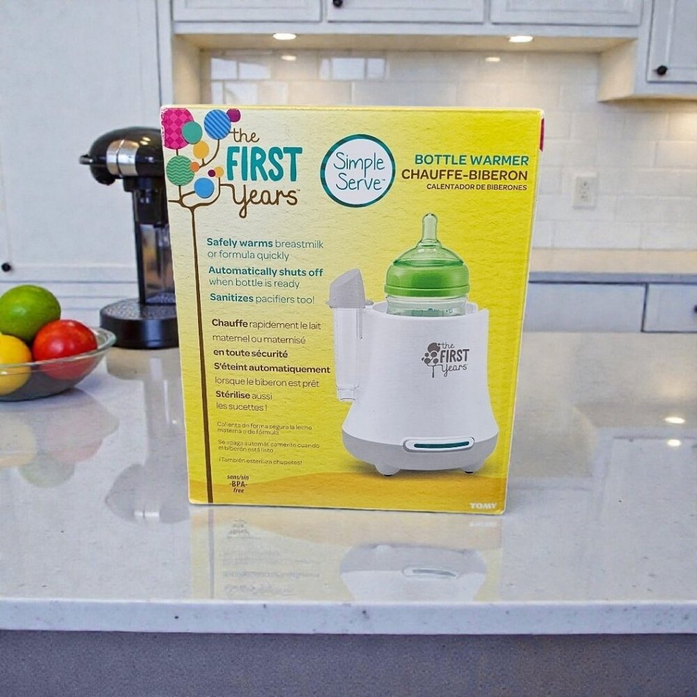 The First Years Baby Bottle Baby Food Warmer Sanitize Pacifiers Plug In